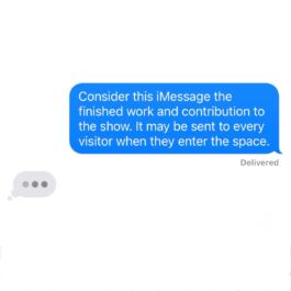 Message_as_Work_iMessage_Philipp_Groth Philipp Groth Artist Archive Chicago